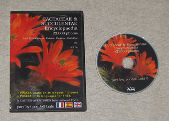 Pépinière Palmaris Livre Cactaceae & Succulentae Encyclopedia CD